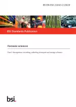 BS EN ISO 21043-2:2020